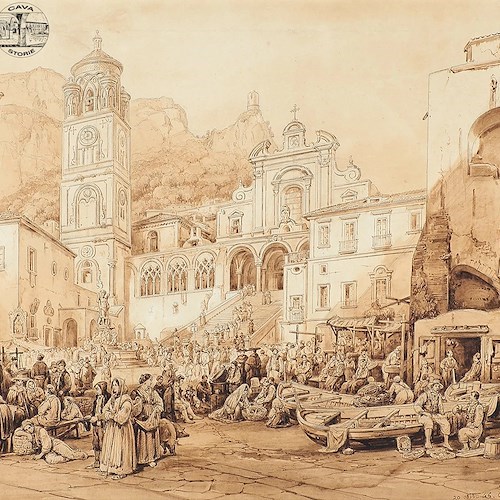 Duomo di Amalfi<br />&copy; Achille Vianelli - 1846