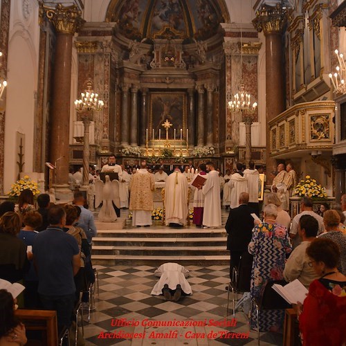 Amalfi in festa per l'ordinazione diaconale di Pasquale Avitabile<br />&copy; Arcidiocesi di Amalfi - Cava de'Tirreni