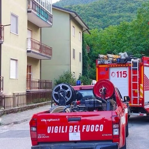 Vigili del fuoco a Montella<br />&copy; Vigili del fuoco