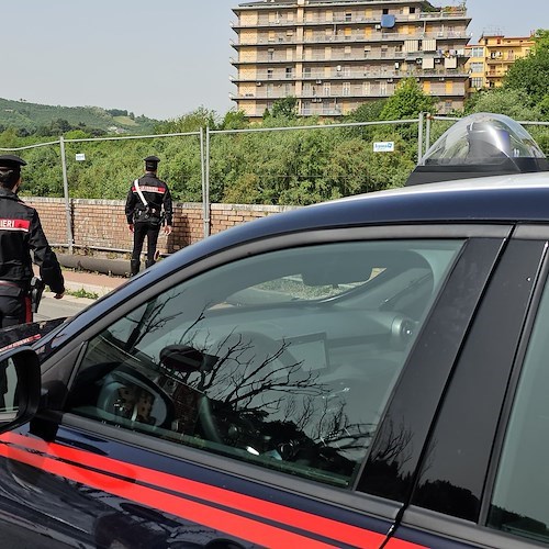 Carabinieri al ponte di Avellino<br />&copy; Carabinieri