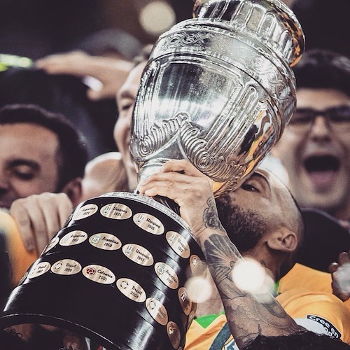 Il calciatore brasiliano Dani Alves<br />&copy; pagina FB Dani Alves