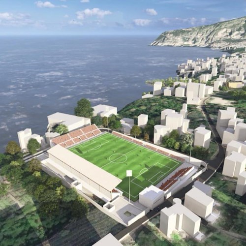 Calcio, il Sorrento vuole realizzare uno stadio quasi da zero: «Sarà fiore all'occhiello per tutta la Penisola Sorrentina»<br />&copy; Sorrento Calcio