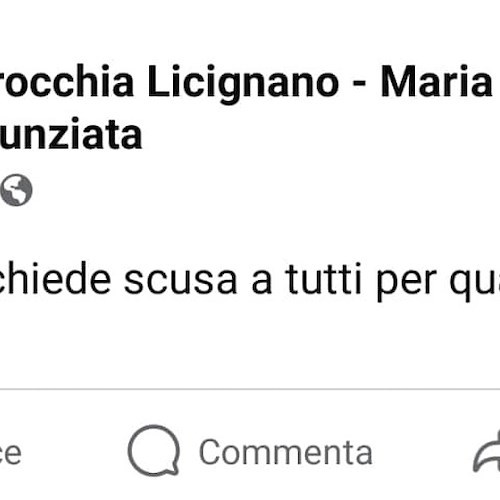 Post di scuse dopo la messa per Matteo Messina Denaro