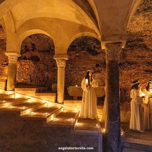 Cava de' Tirreni: ambientazione suggestiva all'Abbazia con la visita guidata Sotto la stella di Maria<br />&copy; Angelo Tortorella