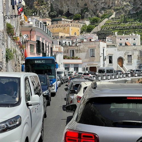traffico in Costiera Amalfitana