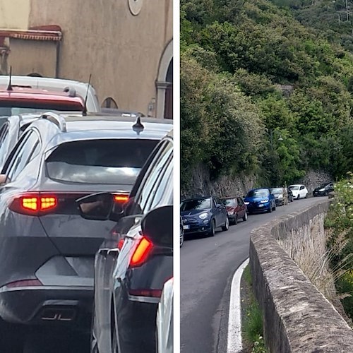 Traffico in Costiera Amalfitana