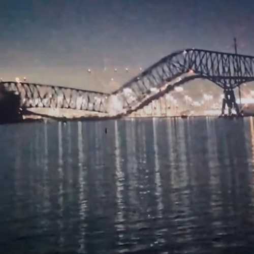 Crollo ponte a Baltimora<br />&copy; Video de Il Messaggero