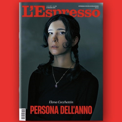 Elena Cecchettin, la sorella di Giulia eletta persona dell'anno dall'Espresso<br />&copy; L’Espresso