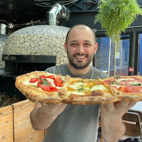 pizza a tre pomodori