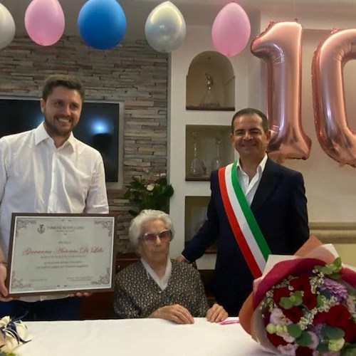 Giovanna Antonia Di Lillo compie 100 anni<br />&copy; Comune di Vitulazio