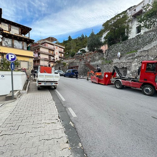 Guasto improvviso a condotta idrica, Maiori senz'acqua almeno fino alle 14<br />&copy; Massimiliano D'Uva