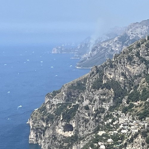 Incendio a Sant'Agnello<br />&copy; Fabio Fusco