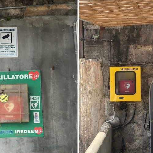 Defibrillatori a Positano