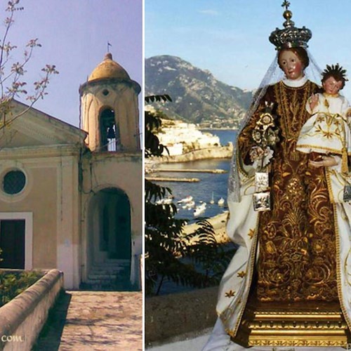 La statua della Madonna del Carmine fa ritorno ad Amalfi: enne rubata 9 anni fa<br />&copy; Parrocchia di Amalfi