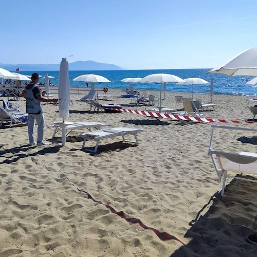 Controlli della guardia di finanza in spiaggia<br />&copy; Guardia di finanza