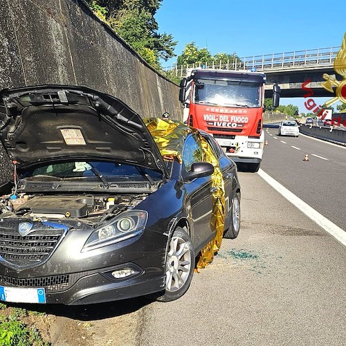 Incidente sull'A16 Napoli - Canosa<br />&copy; Vigili del fuoco