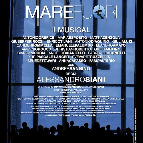 Locandina musical Mare fuori