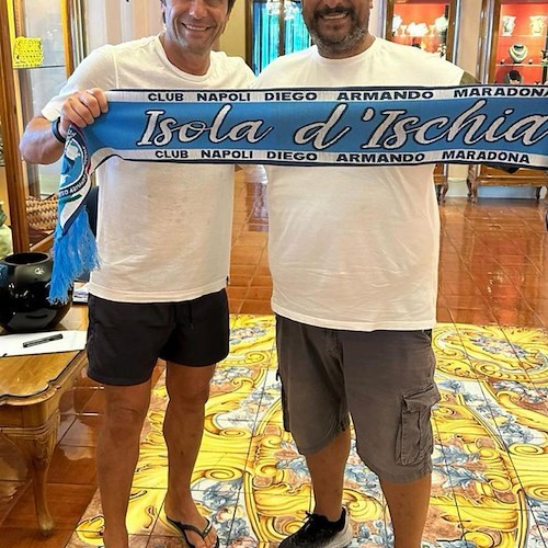 Antonio Conte ad Ischia