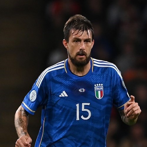 Acerbi in maglia azzurra<br />&copy; Nazionale Italiana di Calcio