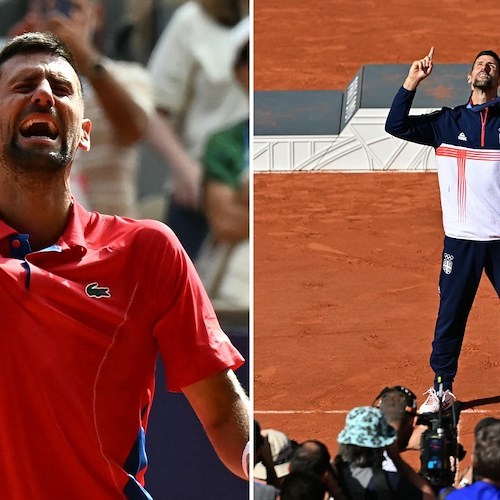 Novak Djokovic conquista la medaglia d'oro nel tennis<br />&copy; Novak Djokovic