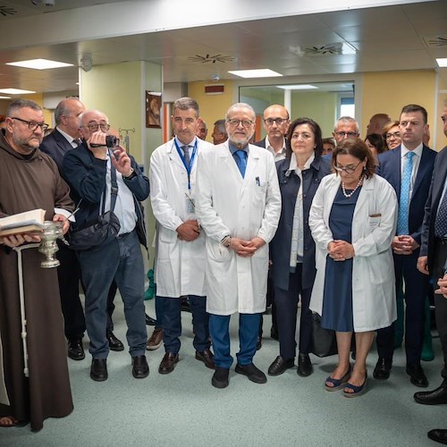 Ospedale di Sorrento: inaugurato il reparto di rianimazione e terapia intensi va