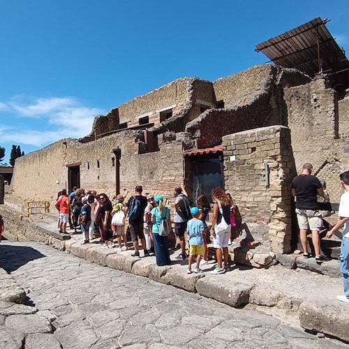 Parco di Ercolano, nel 2023 registrato il numero di accessi più alto di sempre: superati livelli pre-pandemia