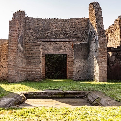 Pompei: apre al pubblico l’ipogeo della grande Casa di N. Popidius Priscus<br />&copy; Parco Archeologico di Pompei