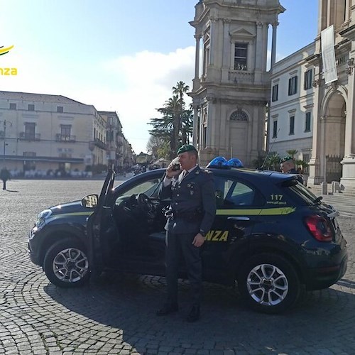 Pompei, controlli nei pressi del Santuario<br />&copy; Guardia di finanza