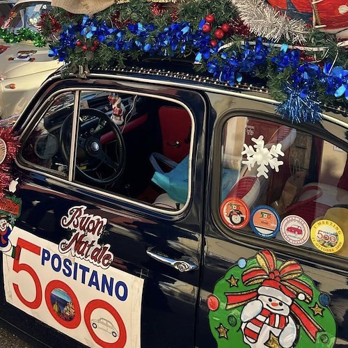 Positano, 22 dicembre le 500 fanno tappa a Montepertuso e Nocelle: dolci e sorprese per i bimbi<br />&copy; Comune di Positano