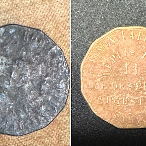 Positano, due monete antiche ritrovate sulla spiaggia di Fornillo<br />&copy; Daniele Esposito