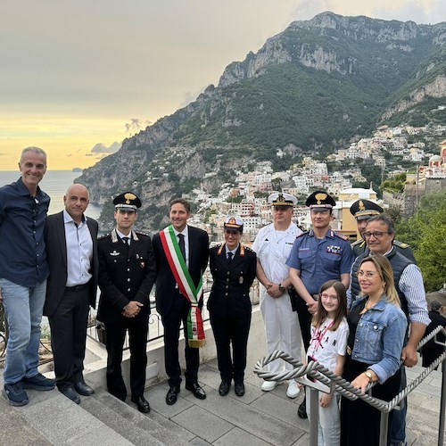 Positano, inaugurato il parcheggio Liparlati<br />&copy; Comune di Positano