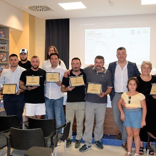 Premio Fior di Latte di Agerola assegnato a tutti i caseifici locali<br />&copy; Comune di Agerola