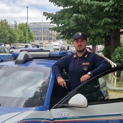 Il poliziotto Alessandro<br />&copy; Polizia di Stato