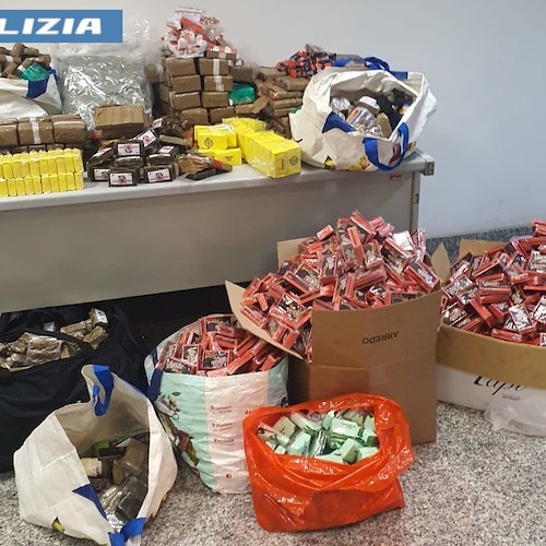 350 kg di droga<br />&copy; Polizia