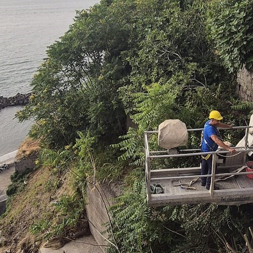 Lavori della GORI a Castellammare<br />&copy; GORI