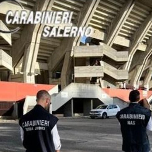 Carabinieri allo Stadio Arechi<br />&copy; Carabinieri di Salerno