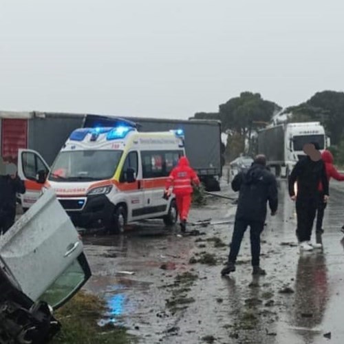 Incidente a San Basilio di Mottola<br />&copy; MultiRadio Massafra