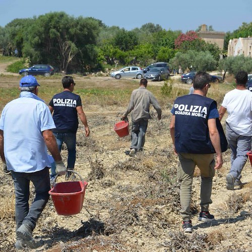 Sfruttamento del lavoro a Ragusa<br />&copy; Polizia di Stato