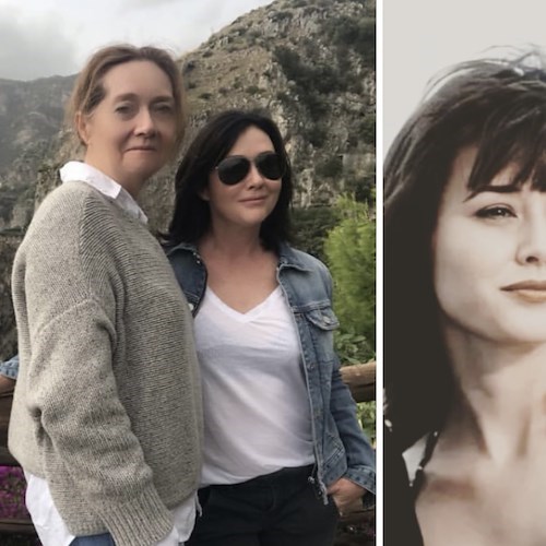 Shannen Doherty a Positano