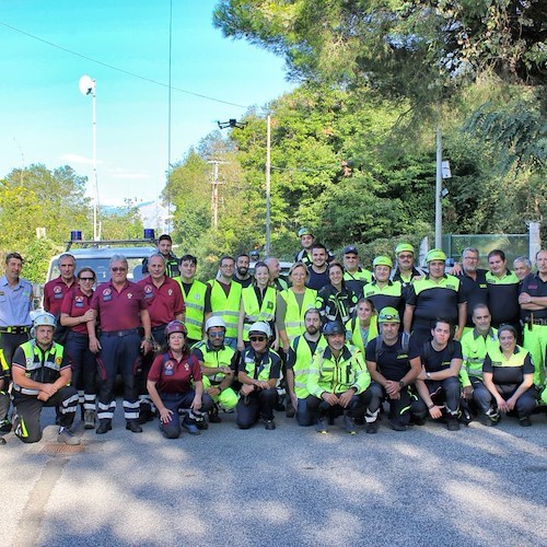 Sorrento, esercitazione per la ricerca di dispersi in località Le Tore<br />&copy; Comune di Sorrento