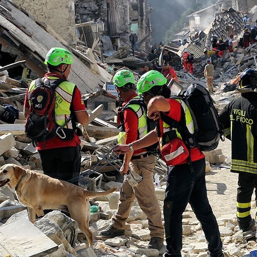 Terremoto Centro Italia<br />&copy; Dipartimento Protezione Civile