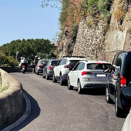 Traffico in Costiera Amalfitana