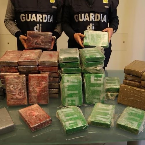 Traffico internazionale di droga e sequestro di persona: 16 arresti nel Napoletano<br />&copy; Guardia di Finanza di Napoli