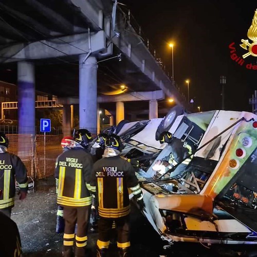 Incidente di Mestre<br />&copy; Vigili del Fuoco