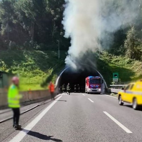 incidente in galleria a Cupra Marittima<br />&copy; vigili del fuoco