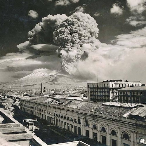 Eruzione del Vesuvio<br />&copy; Dipartimento Protezione Civile