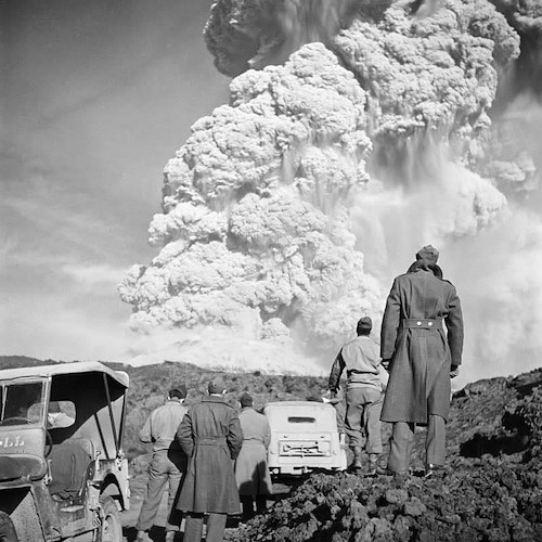 Eruzione del Vesuvio<br />&copy; Dipartimento Protezione Civile