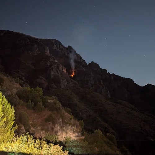 nuovo incendio sulle colline di Tordigliano<br />&copy; Fabio Fusco