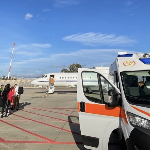 Volo salva vita da Cagliari a Roma: Aeronautica Militare in soccorso di una bimba di<br />&copy; Aeronautica Militare