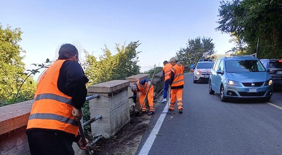 Agerola, rimosso semaforo sull'ex 366: ripristinato il doppio senso di circolazione 